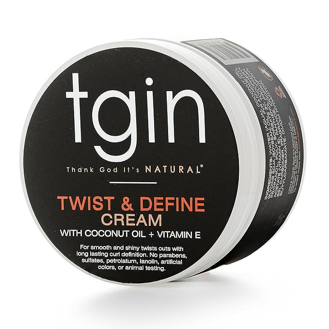 Tgin Twist & Define Cream For Natural Hair - Dry Hair - Curly Hair - 12 Oz | Amazon (US)