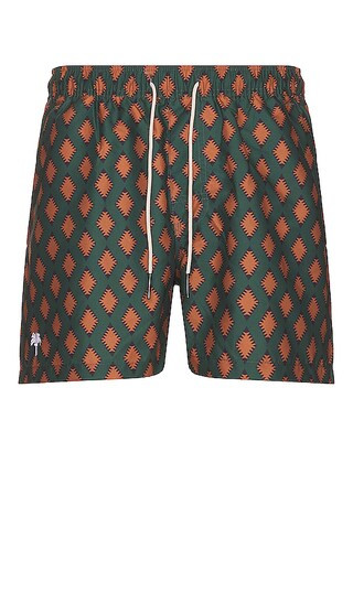 Smokin Rustic Swim Shorts in Green | Revolve Clothing (Global)