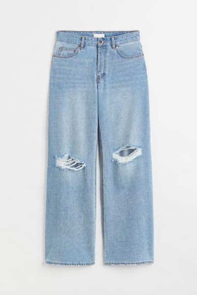 Wide Low Jeans | H&M (US + CA)