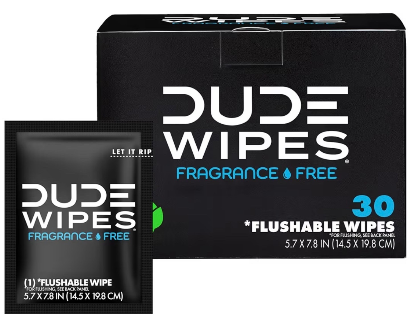 DUDE Wipes On-The-Go Flushable Wipes - 1 Pack, 30 Count - Unscented Extra-Large Individually Wrapped with Vitamin E & Aloe - Septic and Sewer Safe

#LTKmorningroutine #LTKdayinmylife #LTKselfcare