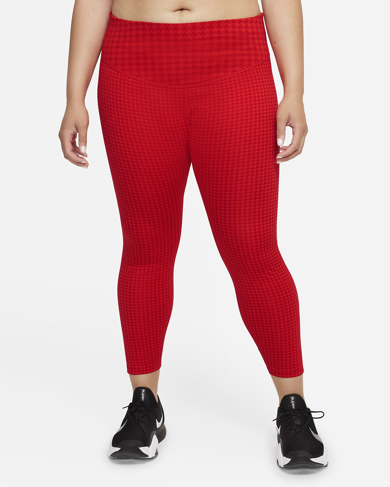 Women's Mid-Rise 7/8 Printed Leggings (Plus Size) | Nike (US)