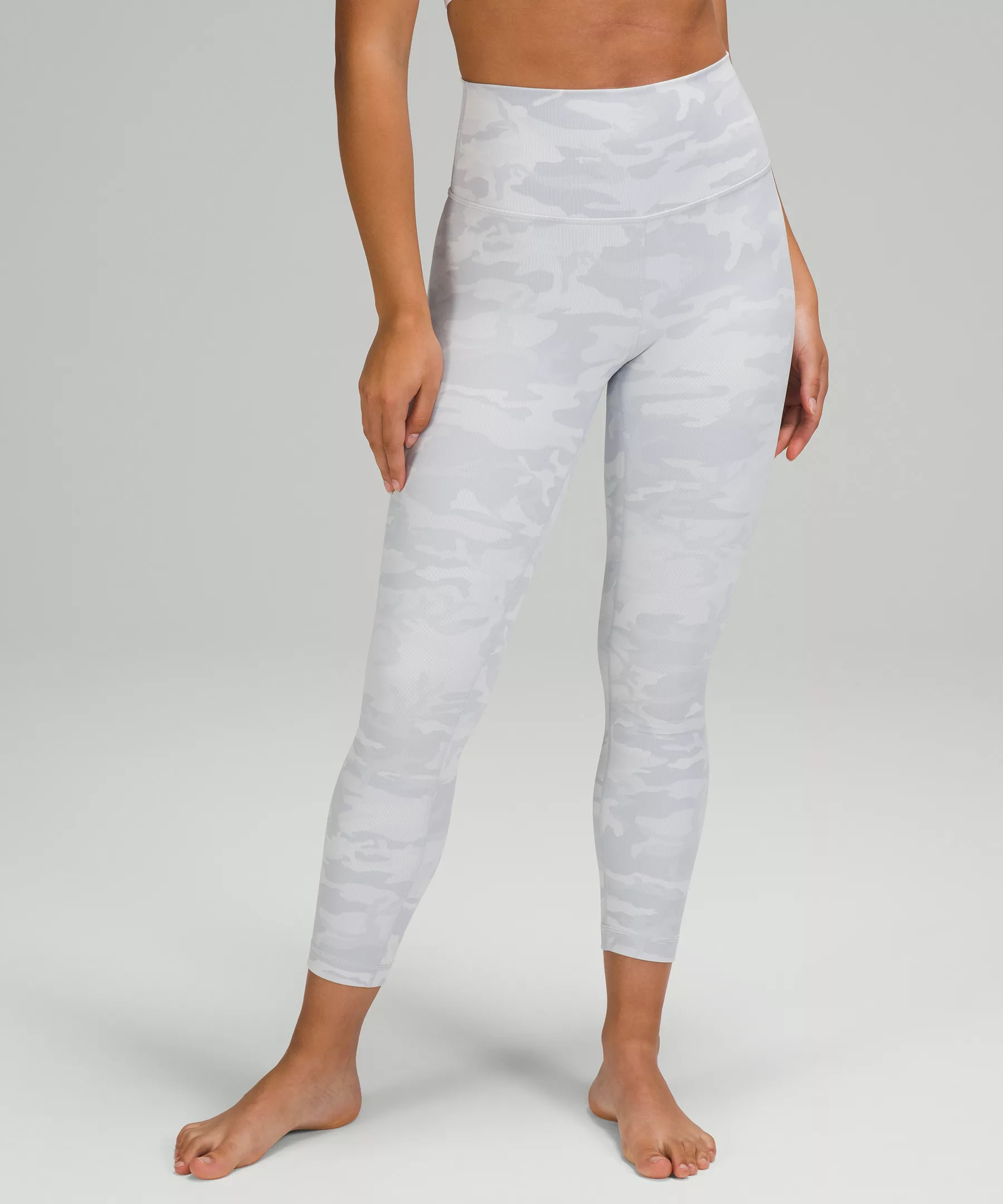 Wunder Under High-Rise Ribbed Fabric Crop 23" Luxtreme | Lululemon (US)