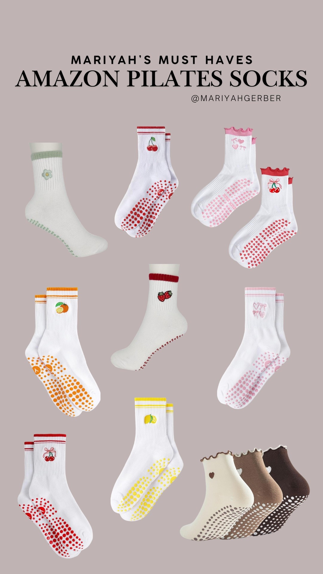 Ordered some cute pilates socks from Amazon🍊

#LTKActive #LTKFindsUnder50