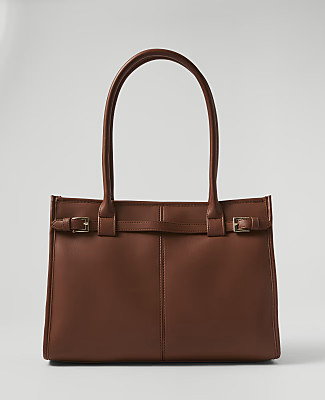 Ann Taylor Belted Tote | Ann Taylor