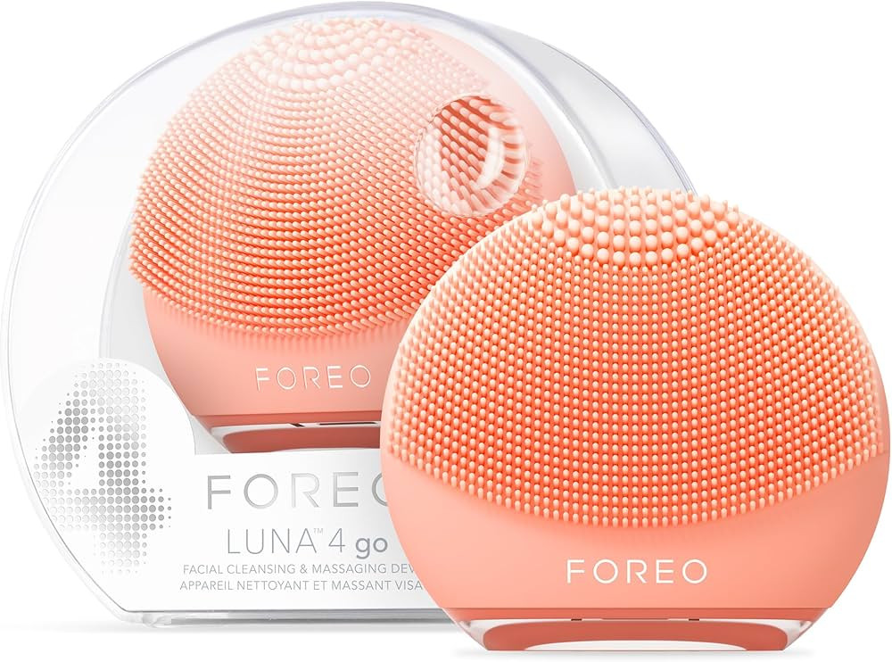 FOREO LUNA 4 go Face Cleansing Brush & Firming Face Massager | Premium Face Care | Enhances Absor... | Amazon (US)