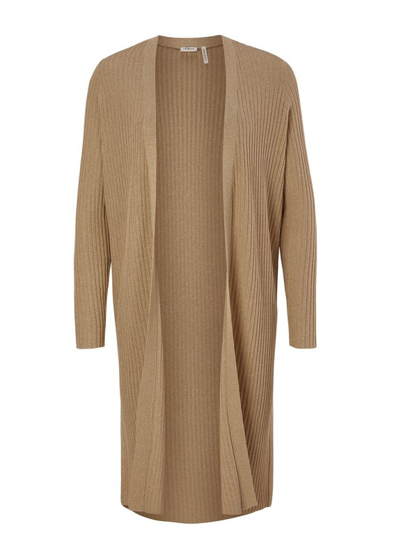 s.Oliver BLACK LABEL Oversizestrickjacke in sand | ABOUT YOU (DE)