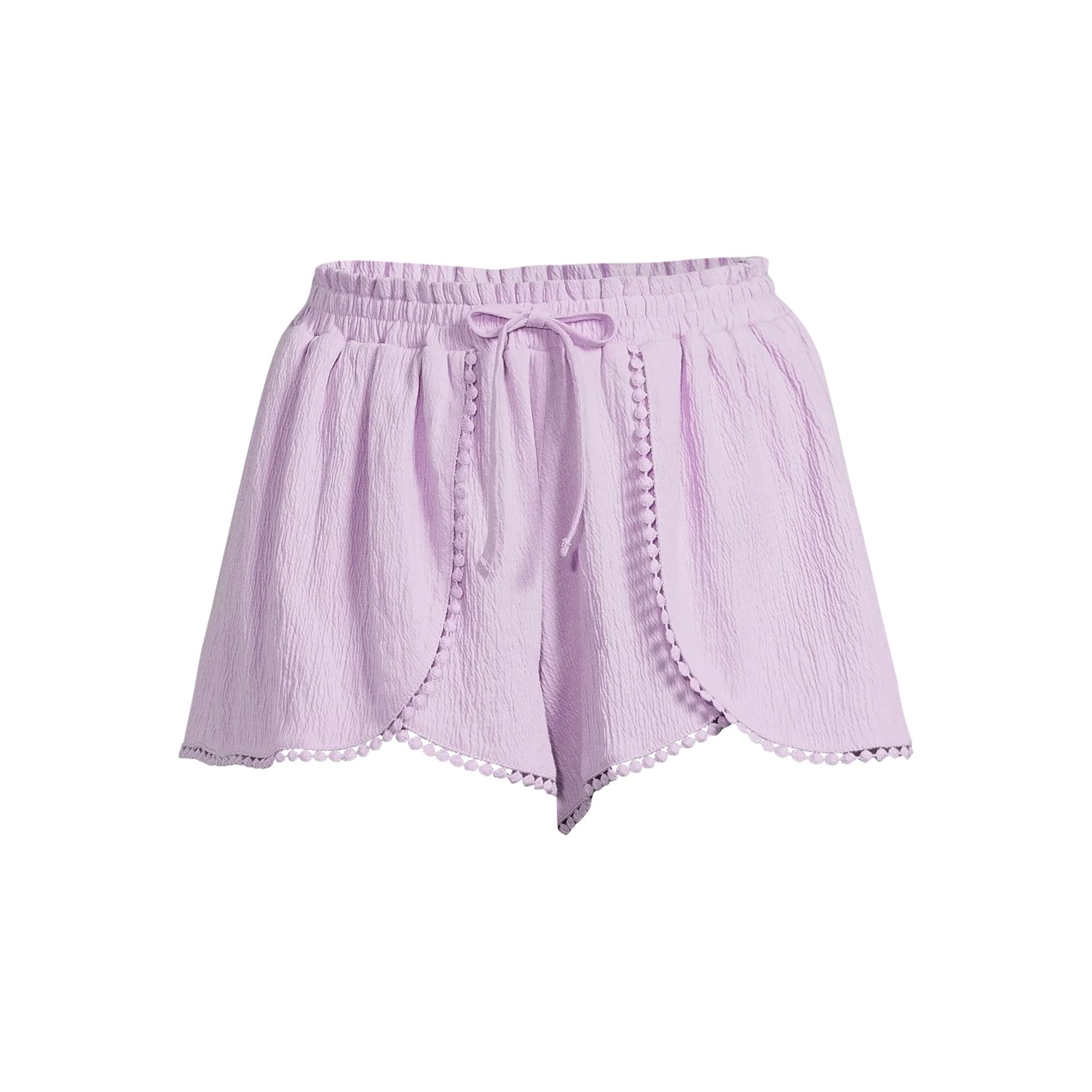 No Boundaries Knit Tulip Shorts, Sizes XS-XXXL | Walmart (US)