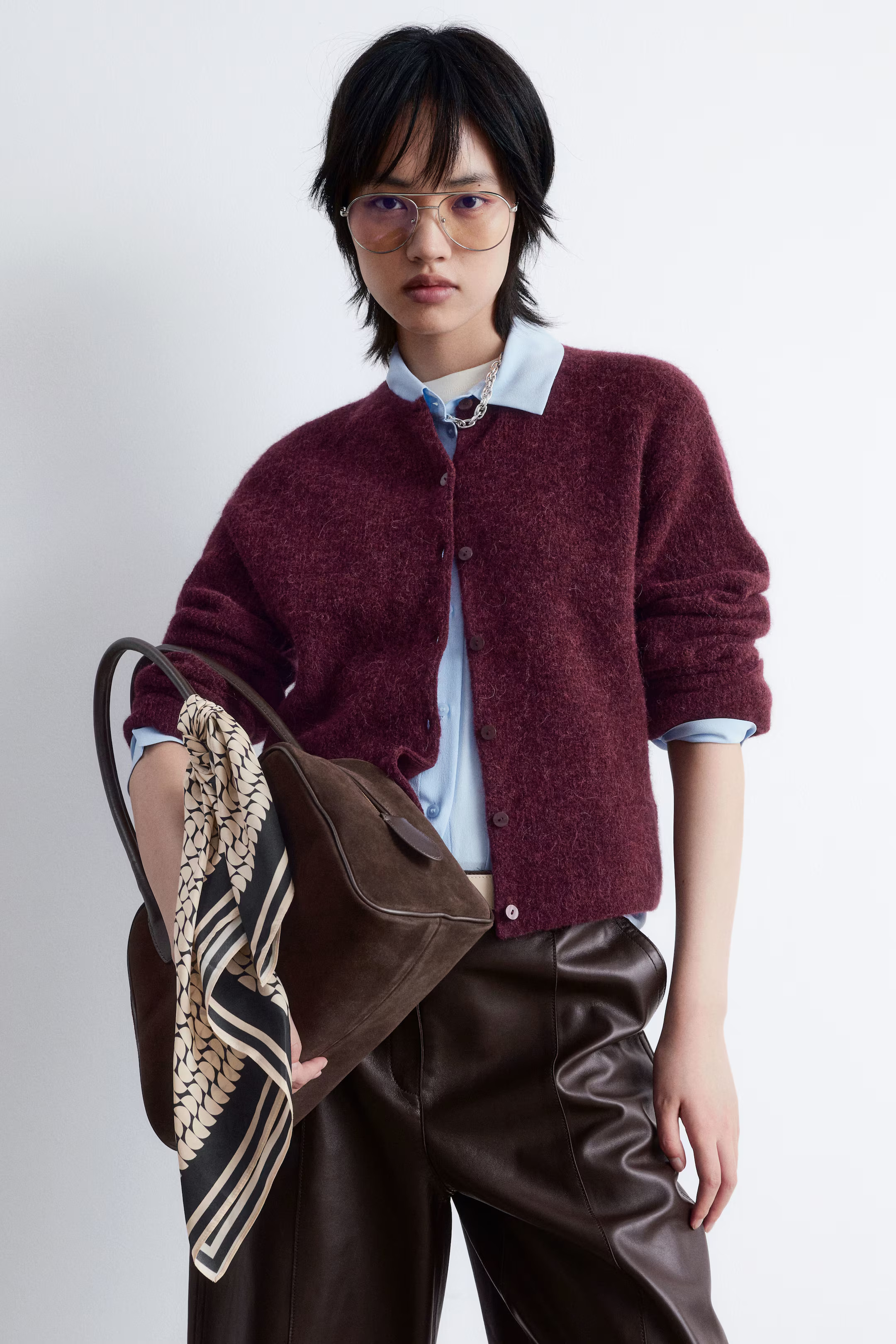 Strickjacke aus Alpaka-Mix | H&M (DE, AT, CH, NL, FI)