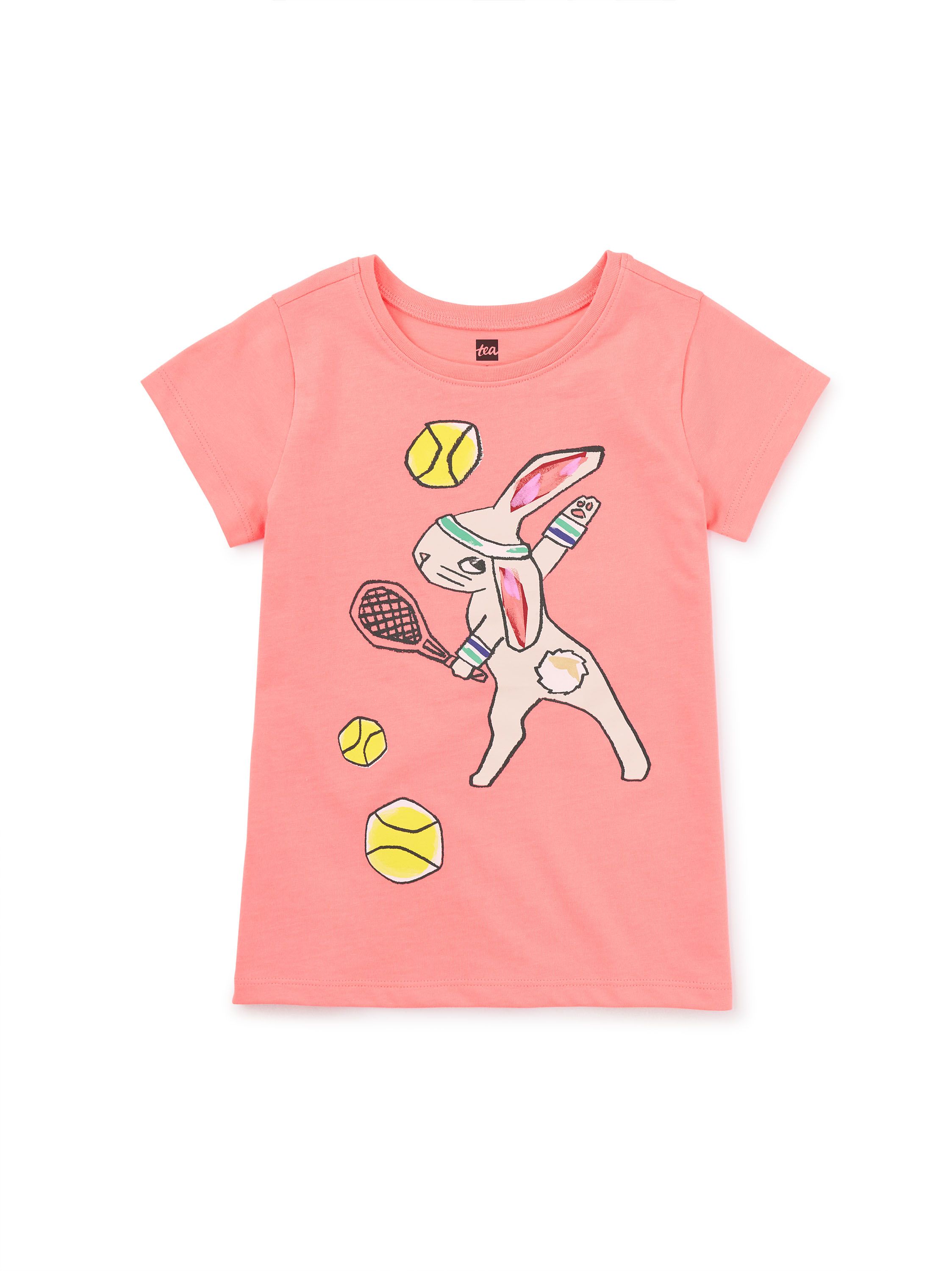 Tennis Bunny Graphic Tee | Tea Collection