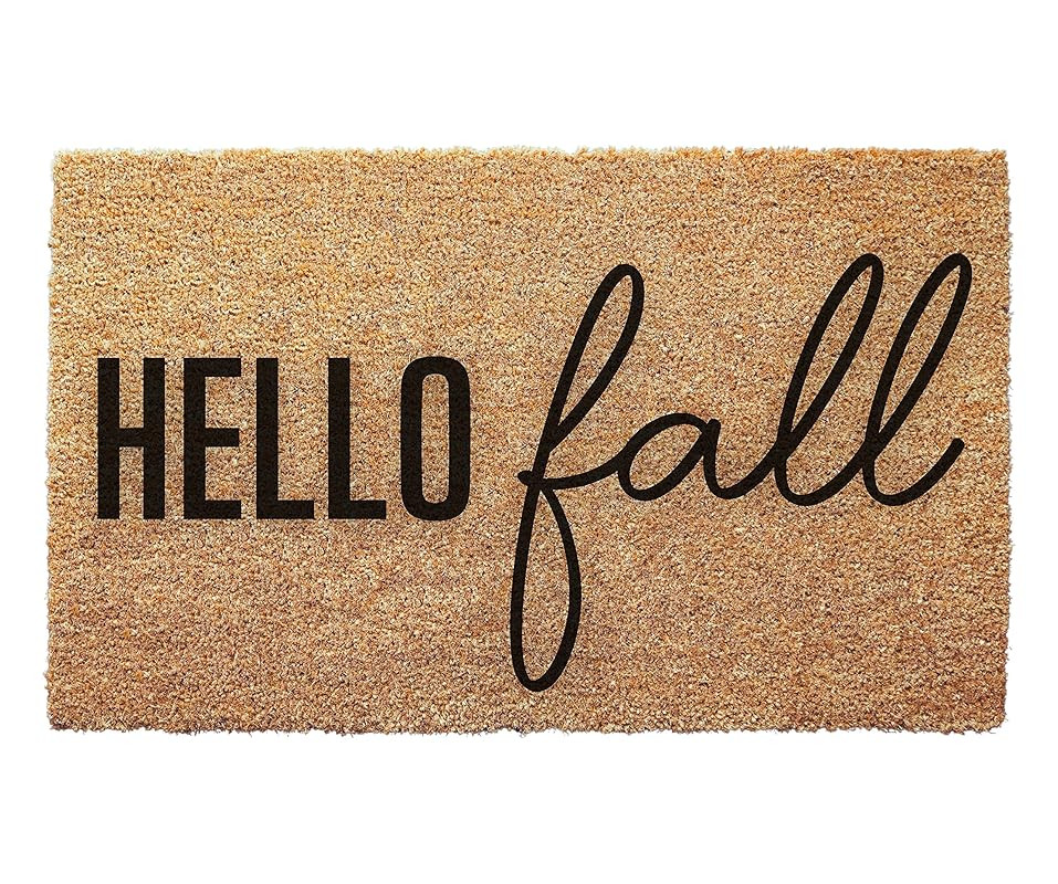 Hello Fall Autumn Vibe Doormat - Halloween Doormat - Decoration doormat, Welcome mat, New Home Gi... | Amazon (US)