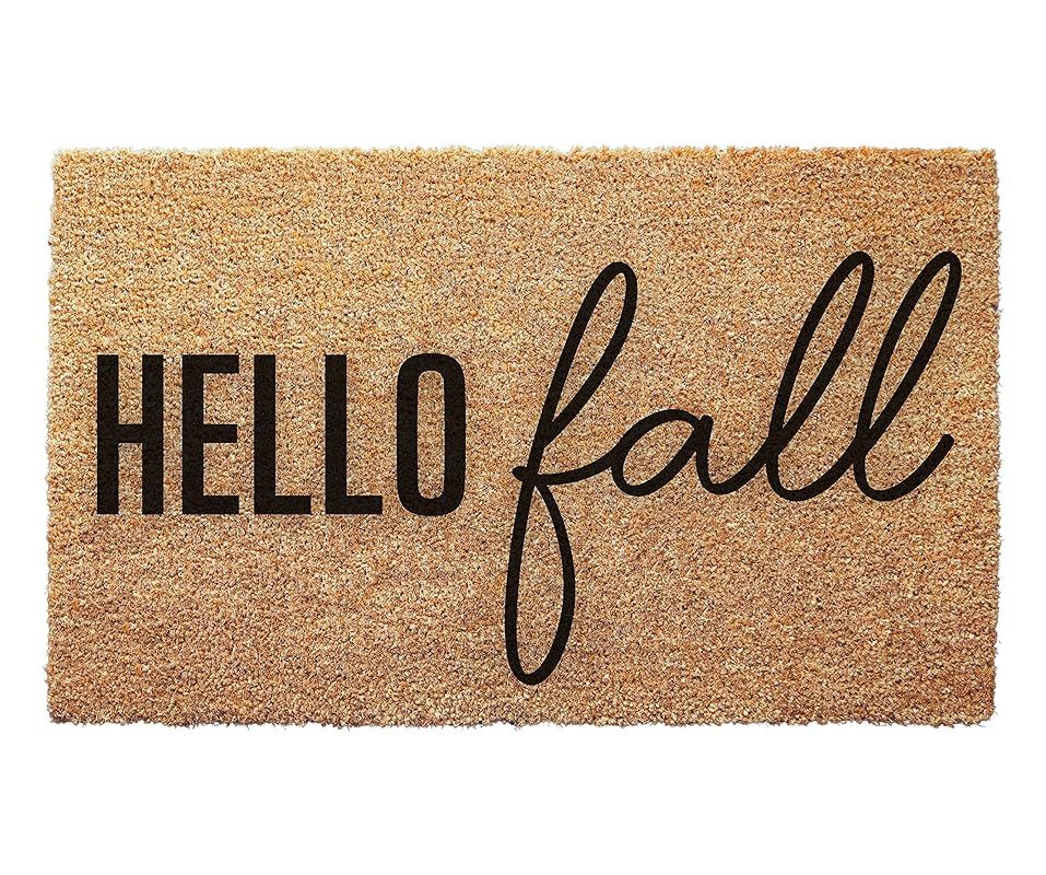 Hello Fall Autumn Vibe Doormat - Halloween Doormat - Decoration doormat, Welcome mat, New Home Gi... | Amazon (US)
