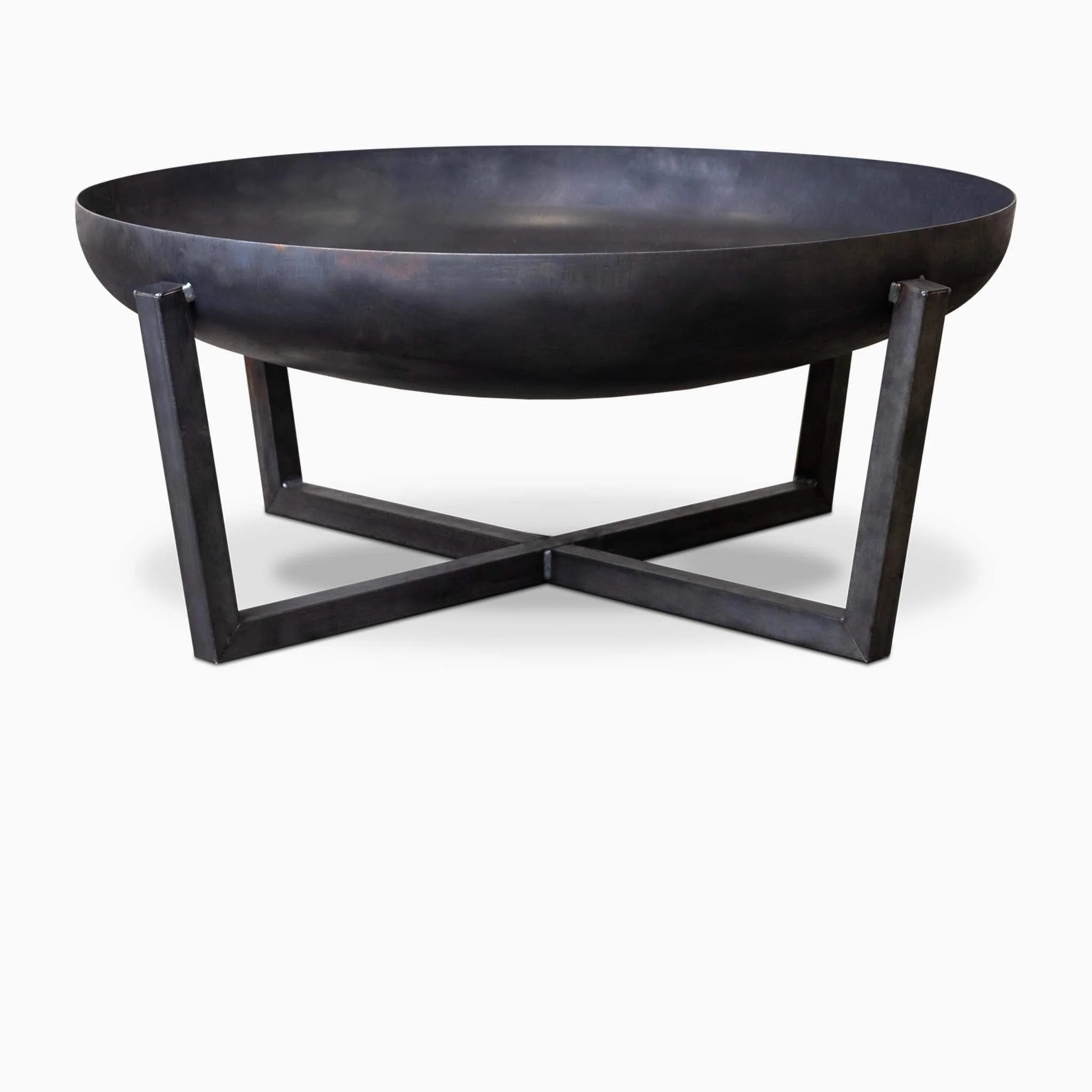 UNITED FIRE - Fire Pit "The Redwood 39" – Outdoor Fire Bowl, Steel Firepit for Patio, Backyard ... | Walmart (US)