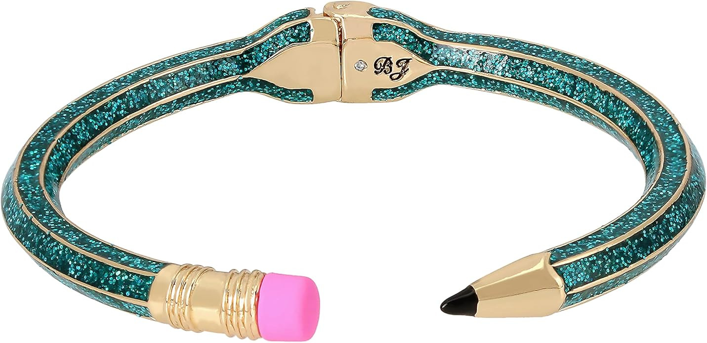 Betsey Johnson Pencil Hinged Bangle | Amazon (US)