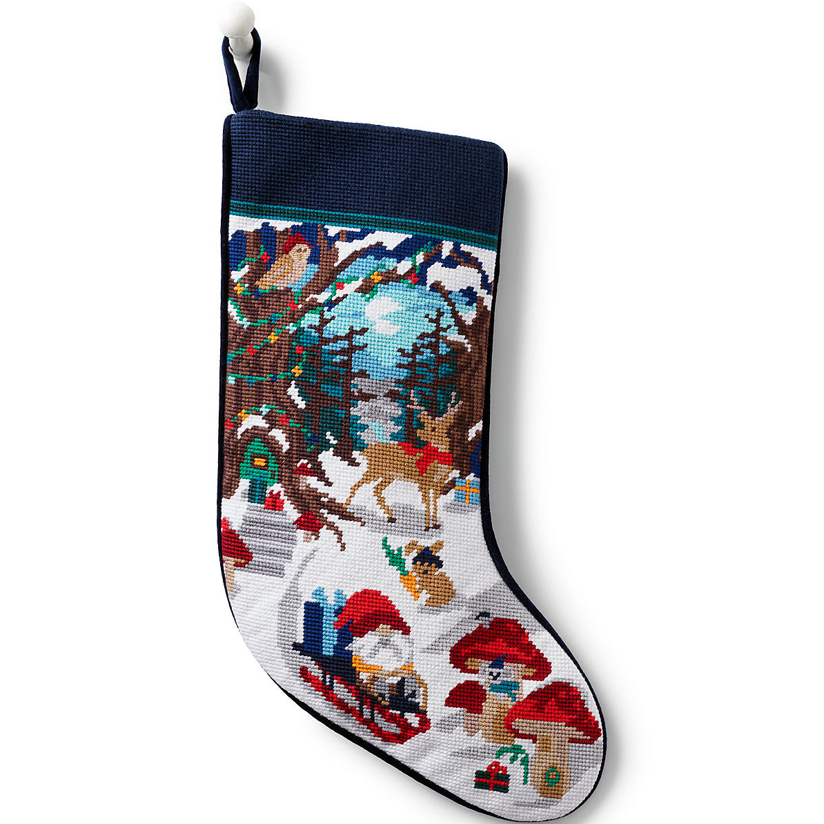 Needlepoint Personalized Christmas Stocking | Lands' End (US)