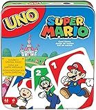 UNO Super Mario Card Game in Storage Tin, Video Game-Themed Deck & Special Rule, Gift for Kid, Ad... | Amazon (US)