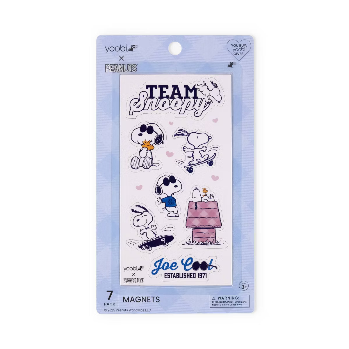 Yoobi Peanuts 7pk Magnets | Target