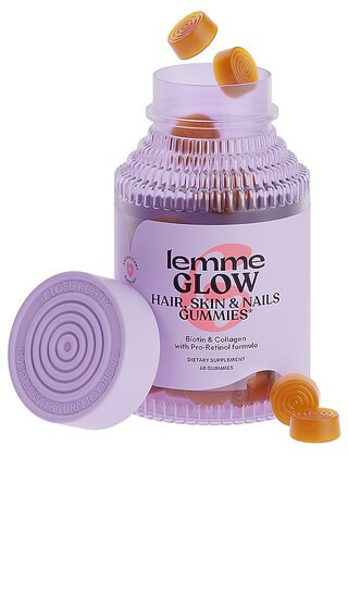 Lemme Glow, Hair, Skin & Nails Gummies in Beauty: NA. | Revolve Clothing (Global)