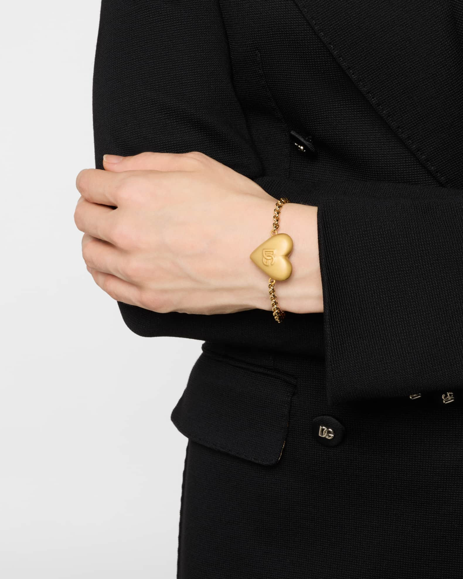 Dolce&Gabbana Heart DG Bracelet | Neiman Marcus
