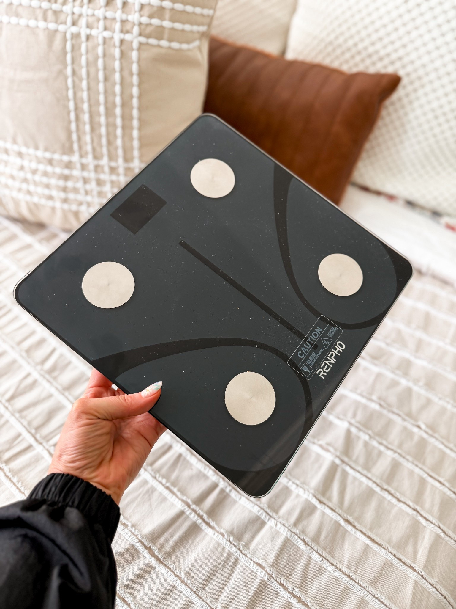 Smart scale under $25 on Amazon 
Great way to keep up with body composition   

#LTKActive #LTKOver40 #LTKselfcare