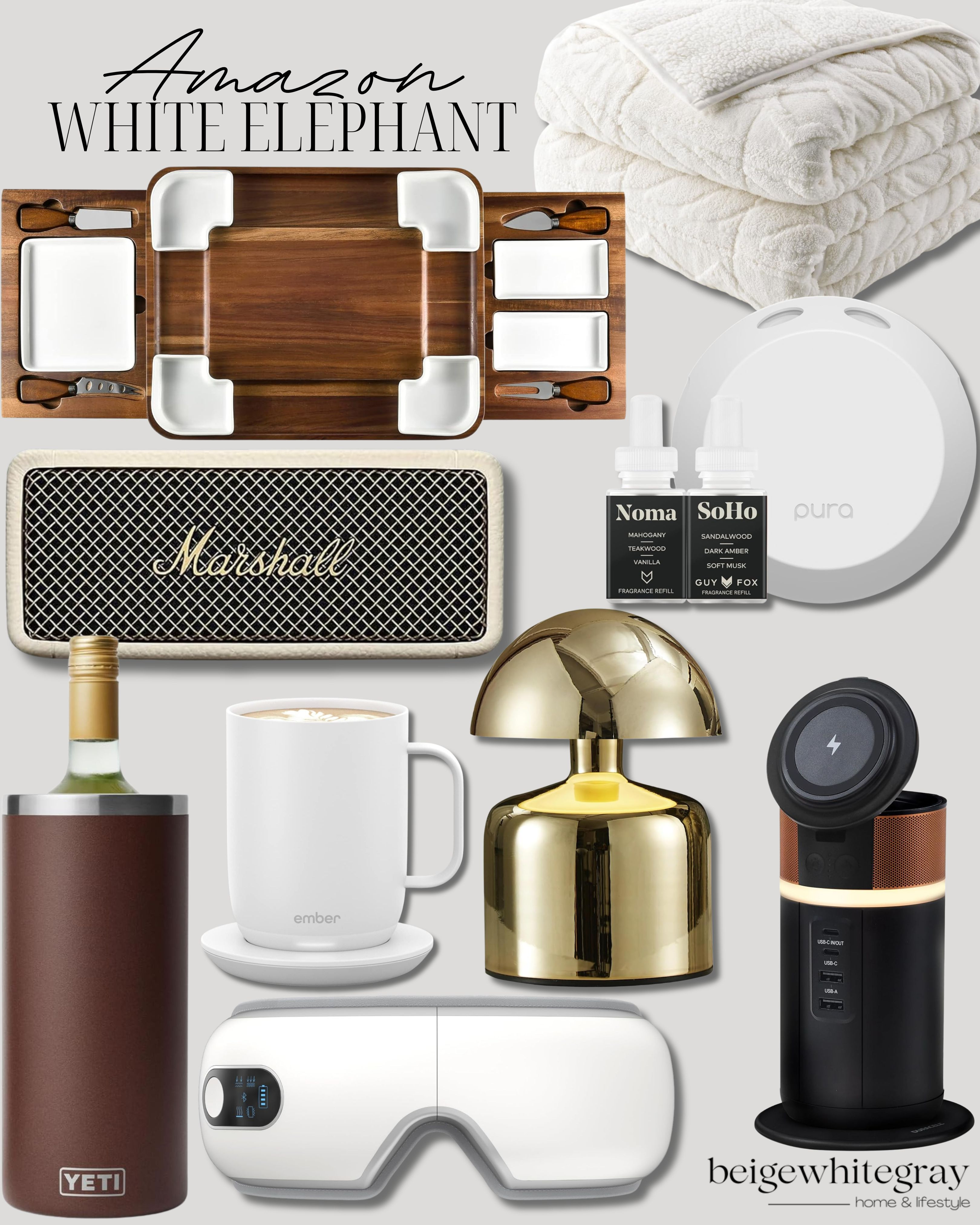 Amazon White Elephant Gifts
Amazon Holiday / Amazon Gifts / Amazon Home / Coffee Mugs / Cozy Throw Blankets / Novelty Socks / Mini Waffle Makers / Popcorn Gift Sets / Desk Toys & Fidgets / Scented Candle Sets / Hot Sauce Samplers / Reusable Water Bottles / Trivia & Card Games / Mini Bluetooth Speakers / Gourmet Snack Packs / Cocktail Mixer Kits / Portable Phone Chargers / Funny Kitchen Towels / Puzzle Books / Stainless Steel Travel Mugs / Fuzzy Slippers / Aromatherapy Shower Steamers / Desk Calendars / Magnetic Bottle Openers / Mini Planters / Scent Diffusers / Wine Coolers /  

 

#LTKGiftGuide #LTKHoliday #LTKHome