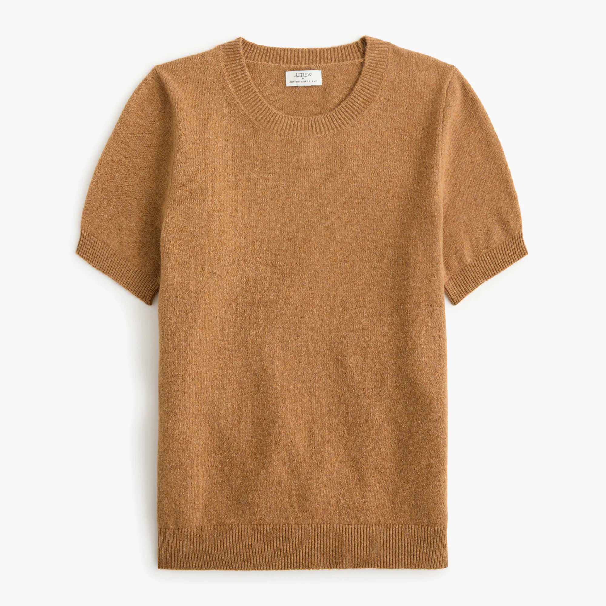 Short-sleeve sweater in cotton-soft blend | J.Crew Factory