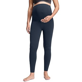 CRZ YOGA Butterluxe Maternity Leggings 28" - Over The Belly Workout Activewear Yoga Womens Pregna... | Amazon (US)