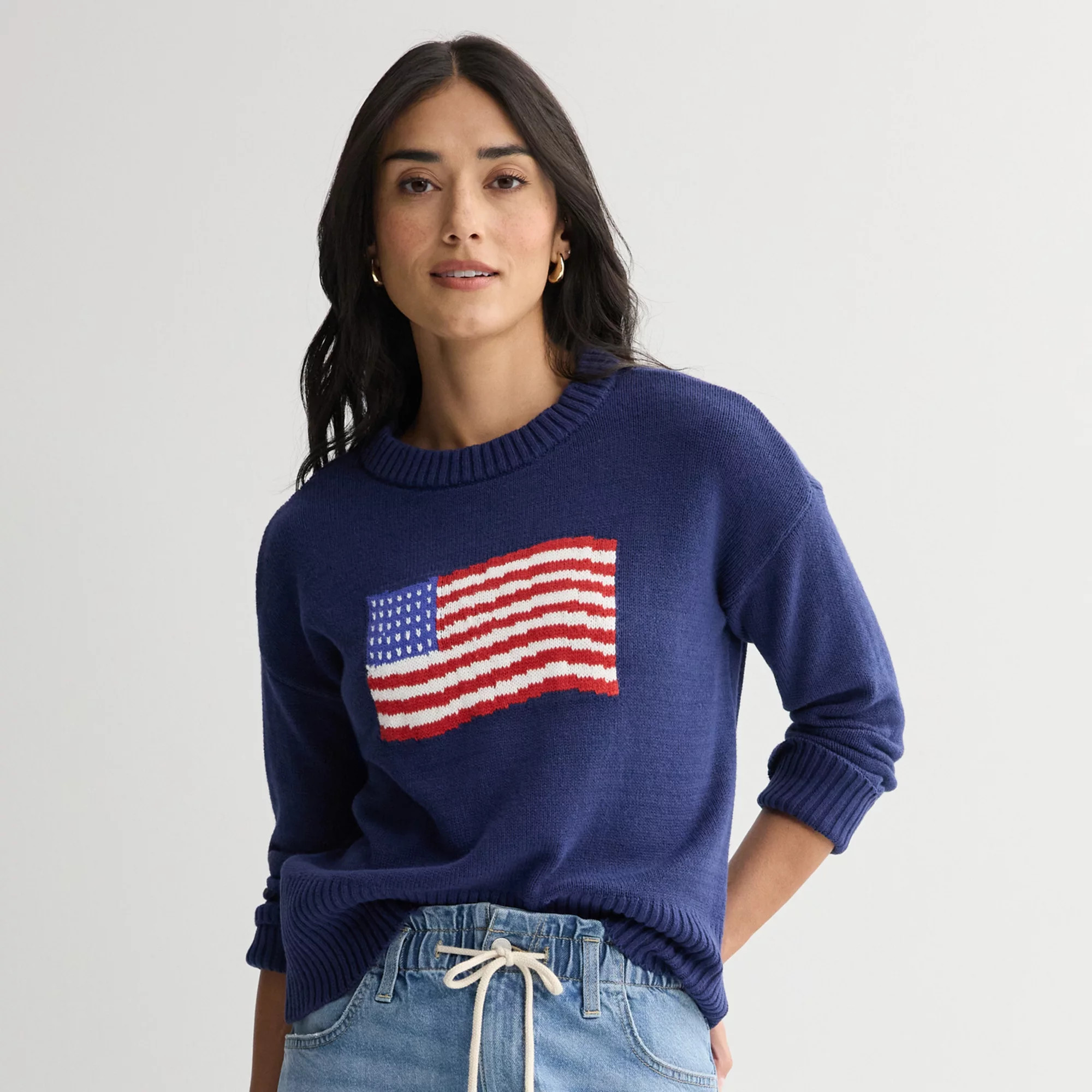 Women's Sonoma Goods For Life® Americana Icon Sweater | Kohl's