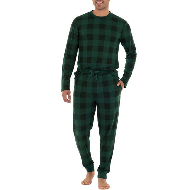 George Men's Holiday Thermal Pajama Set | Walmart (US)