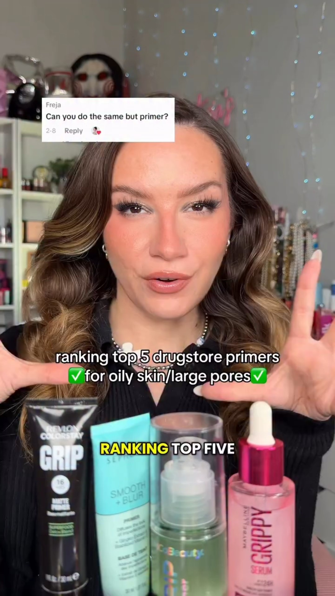 RANKING TOP 5✅ affordable primers for oily skin/ texture/ large pores/ acne

What is your fave?
@maybelline 
@revlon 
@milanicosmetics 
@mcobeauty_us 
@sephora 

#bestprimer #affordablemakup #makeupprimer #drugstoremakeup #maybelline

#LTKBeauty