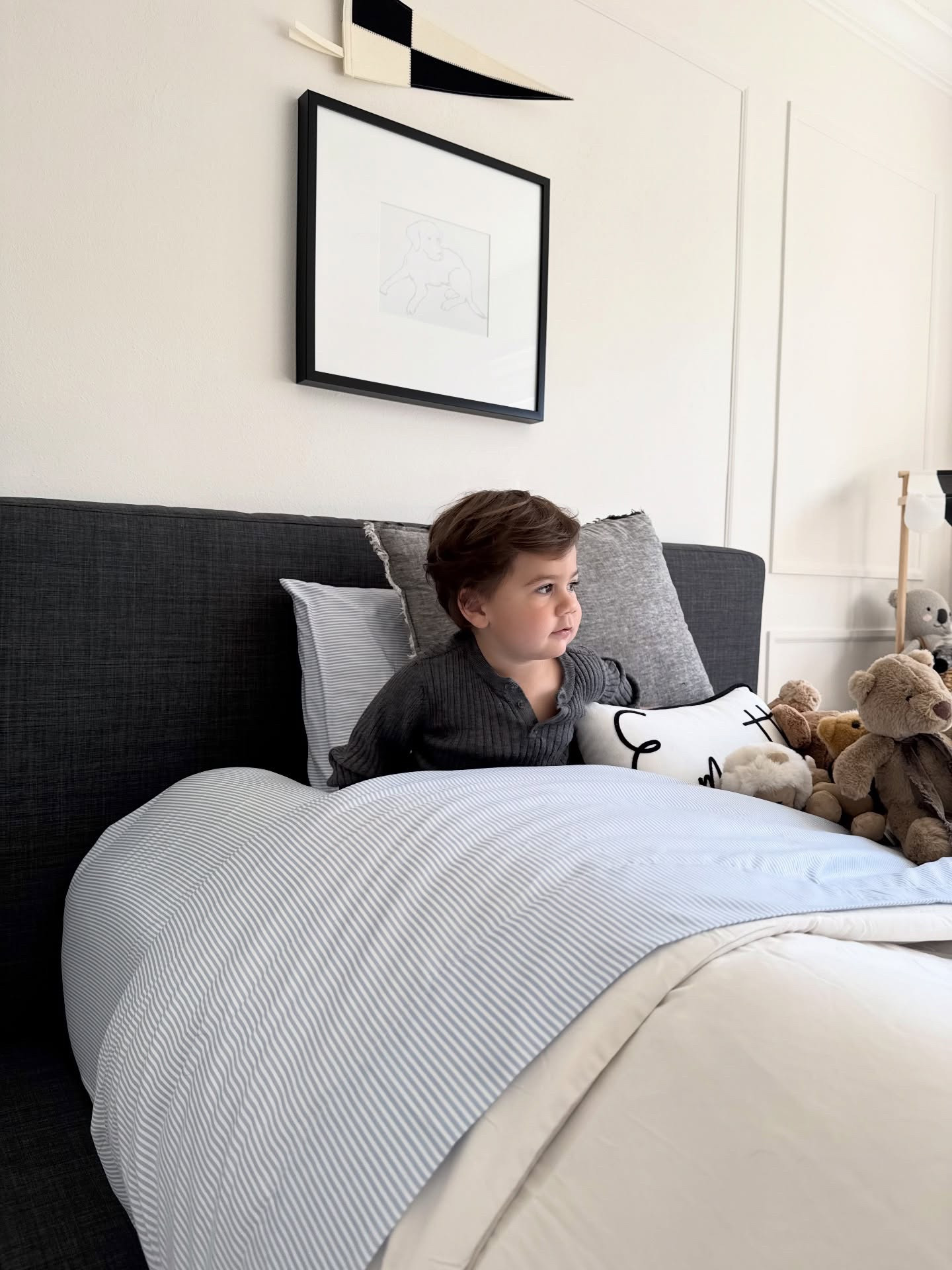 A big boy bed for our favorite little human 🧸✨ 
We are loving how his new room turned out - the place where all his little dreams will begin ✨ 



#LTKKids #LTKHome #LTKmomlife