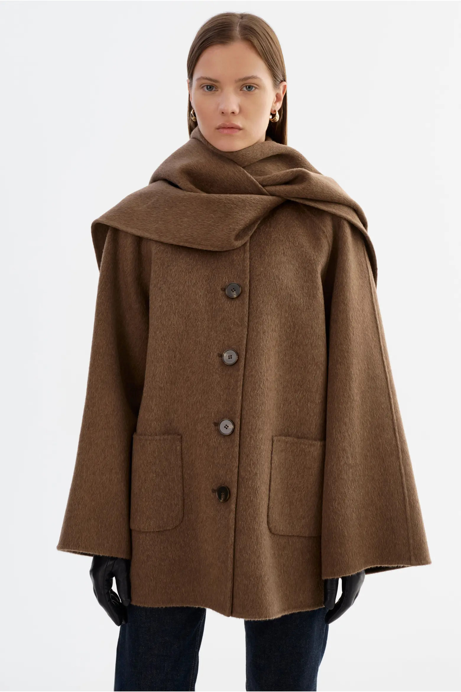 ANCA | Wool Scarf Jacket (Women) | Nordstrom | Nordstrom