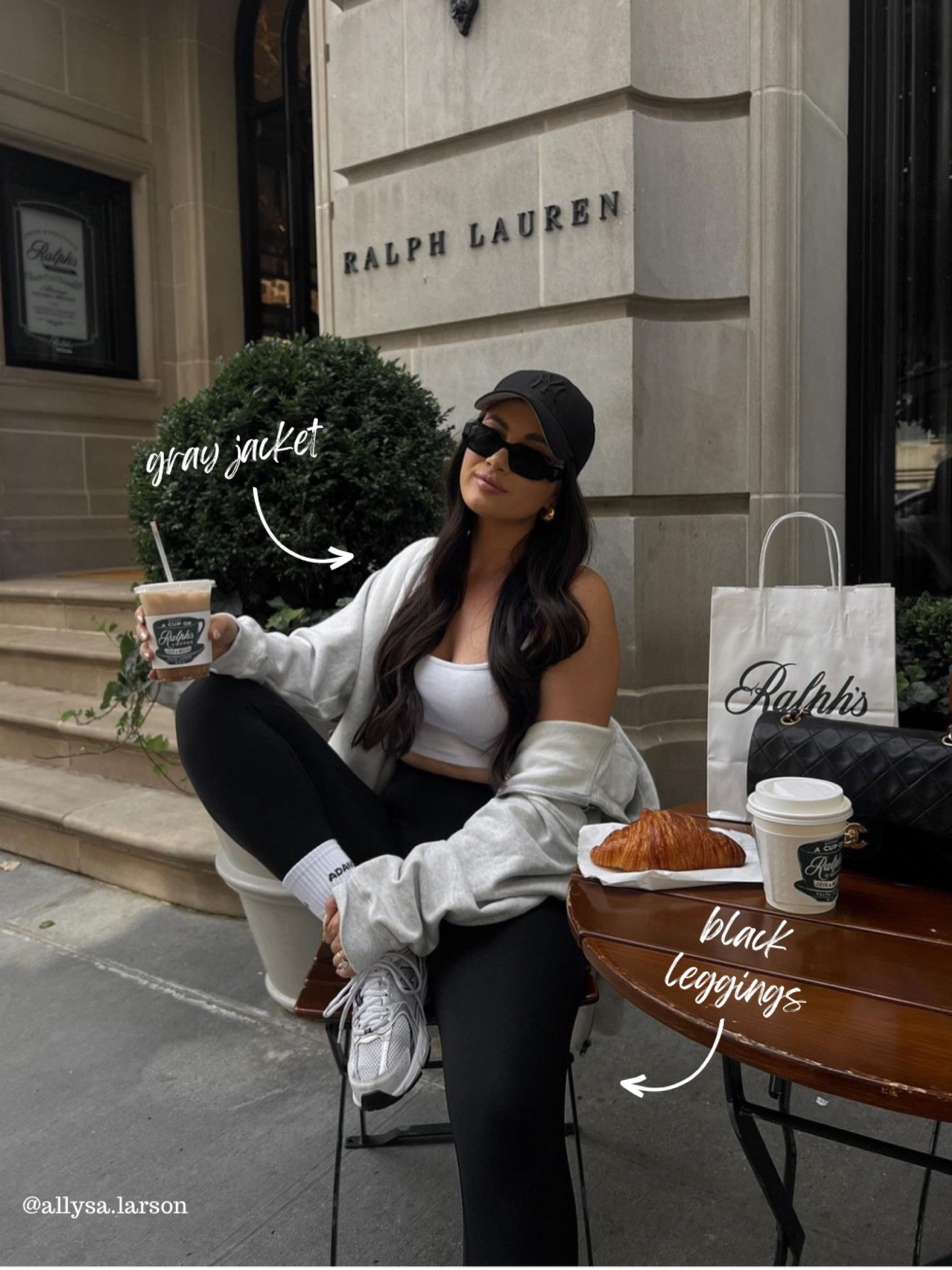 Neutral outfit, outfit inspo, casual outfit, athleisure, athleticwear, black leggings, fall outfit 

#LTKSeasonal #LTKstyletip #LTKfitness