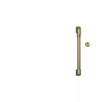 Cafe Over-the-range Microwave Handle and Knob Kit (Brushed Brass) | Lowe's