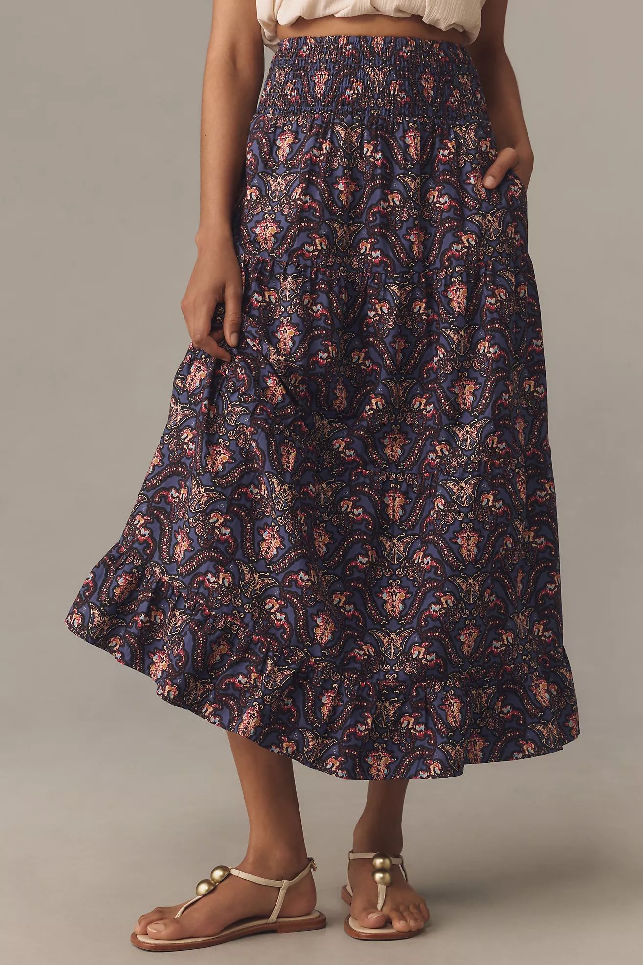 By Anthropologie Luelle Maxi Skirt | Anthropologie (US)