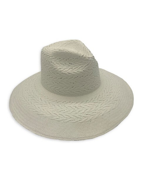 Redwood Woven Straw Fedora | Saks Fifth Avenue