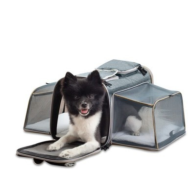 Yes Pets, Deluxe Rolling Soft Side Dog Cat Luggage Carrier  | Expandable Crate | eBay US