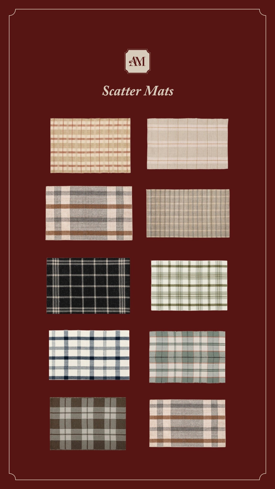 Scatter mats to layer under your door mat for an effortless yet cozy warm welcome to your home for fall. 

#LTKHome #LTKSeasonal