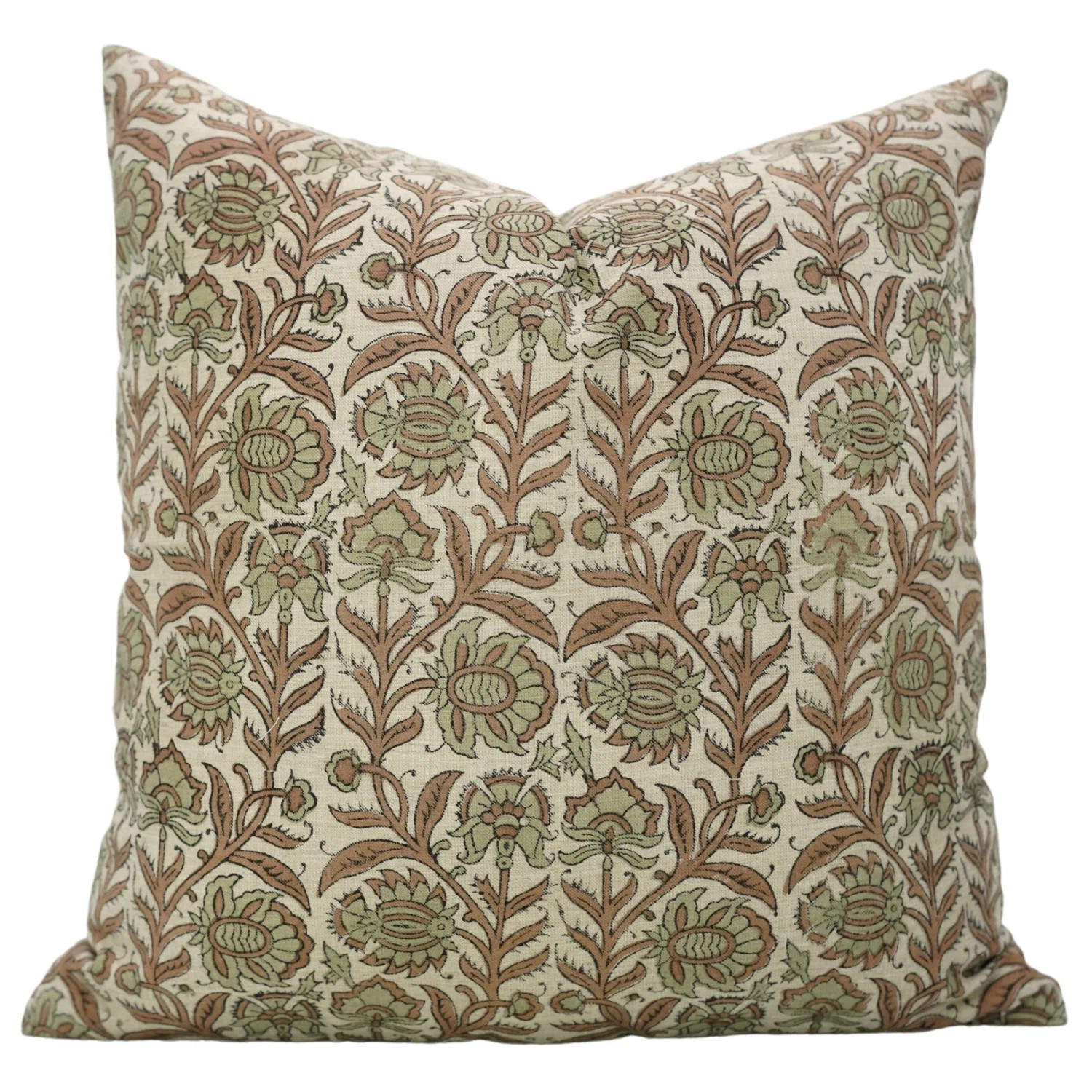 Fabdivine Vintage Block Print Decoretive Cushion Cover- Jaipuri Jaal | Wayfair | Wayfair North America