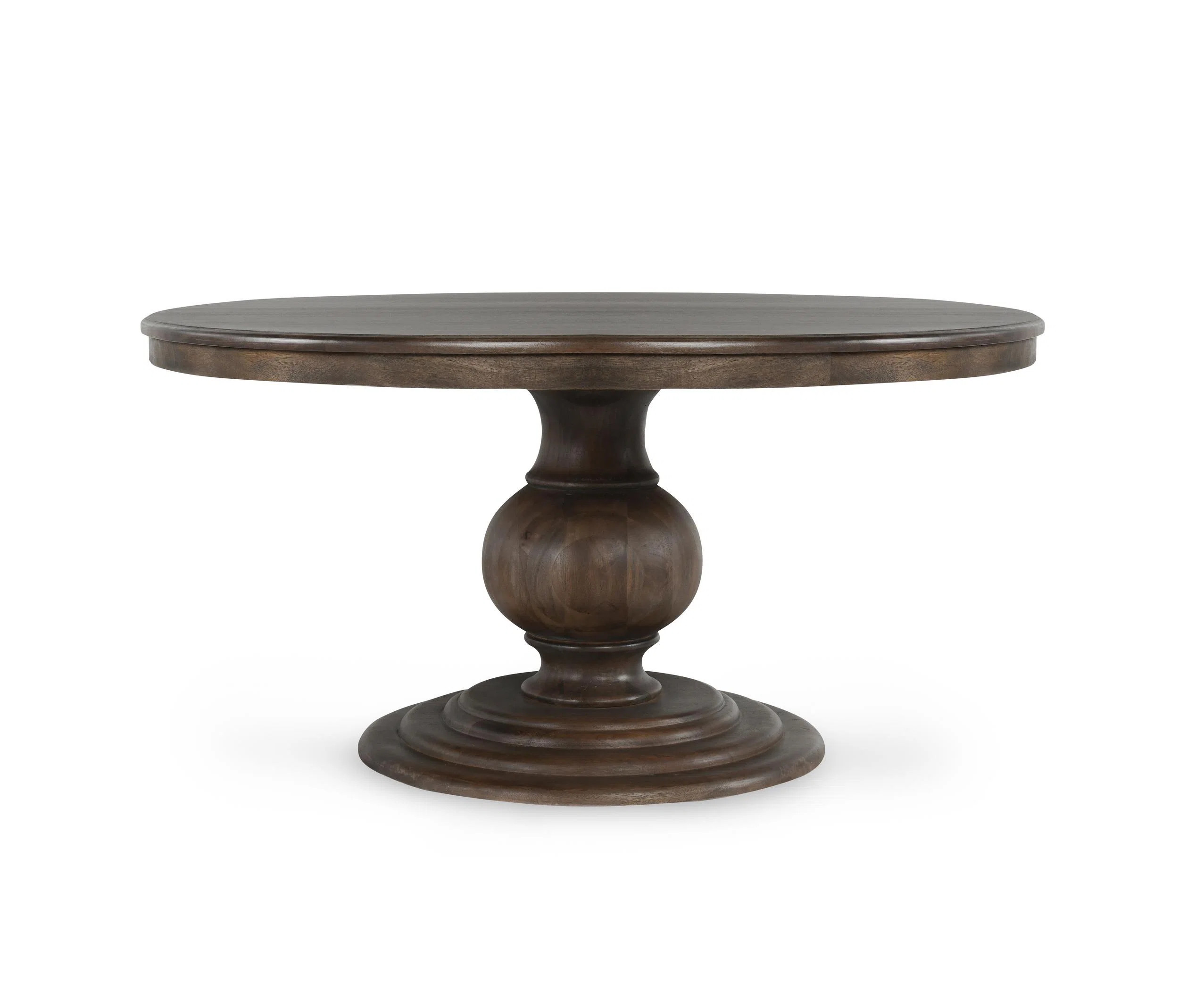 Brookside 60" Round Solid Wood Pedestal Dining Table | Wayfair North America