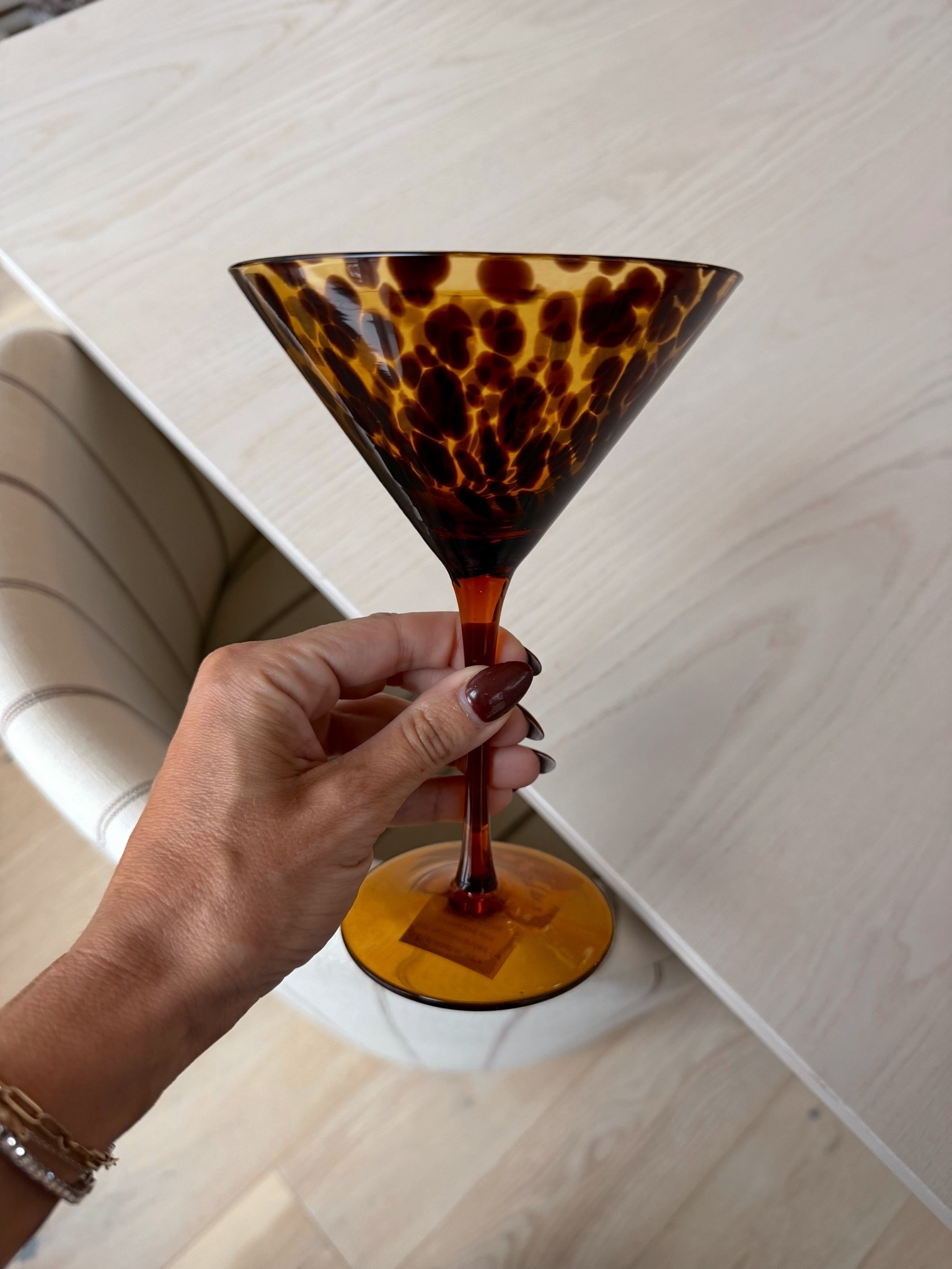 My tortoise shell martini glasses restocked!!! Run!

#LTKSaleAlert #LTKHome #LTKmomlife