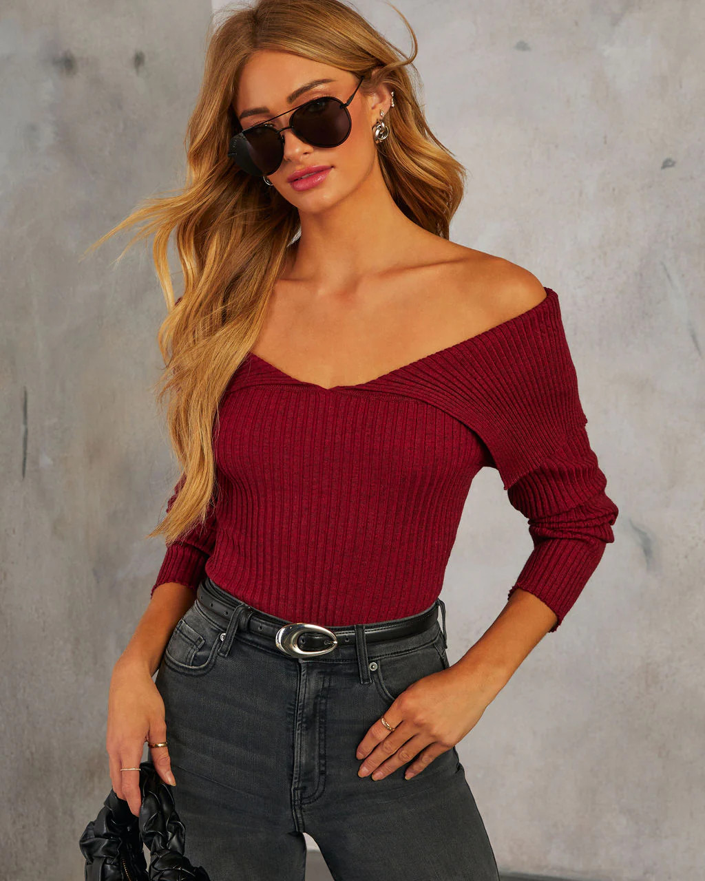 Call Me Baby Off The Shoulder Bodysuit | VICI