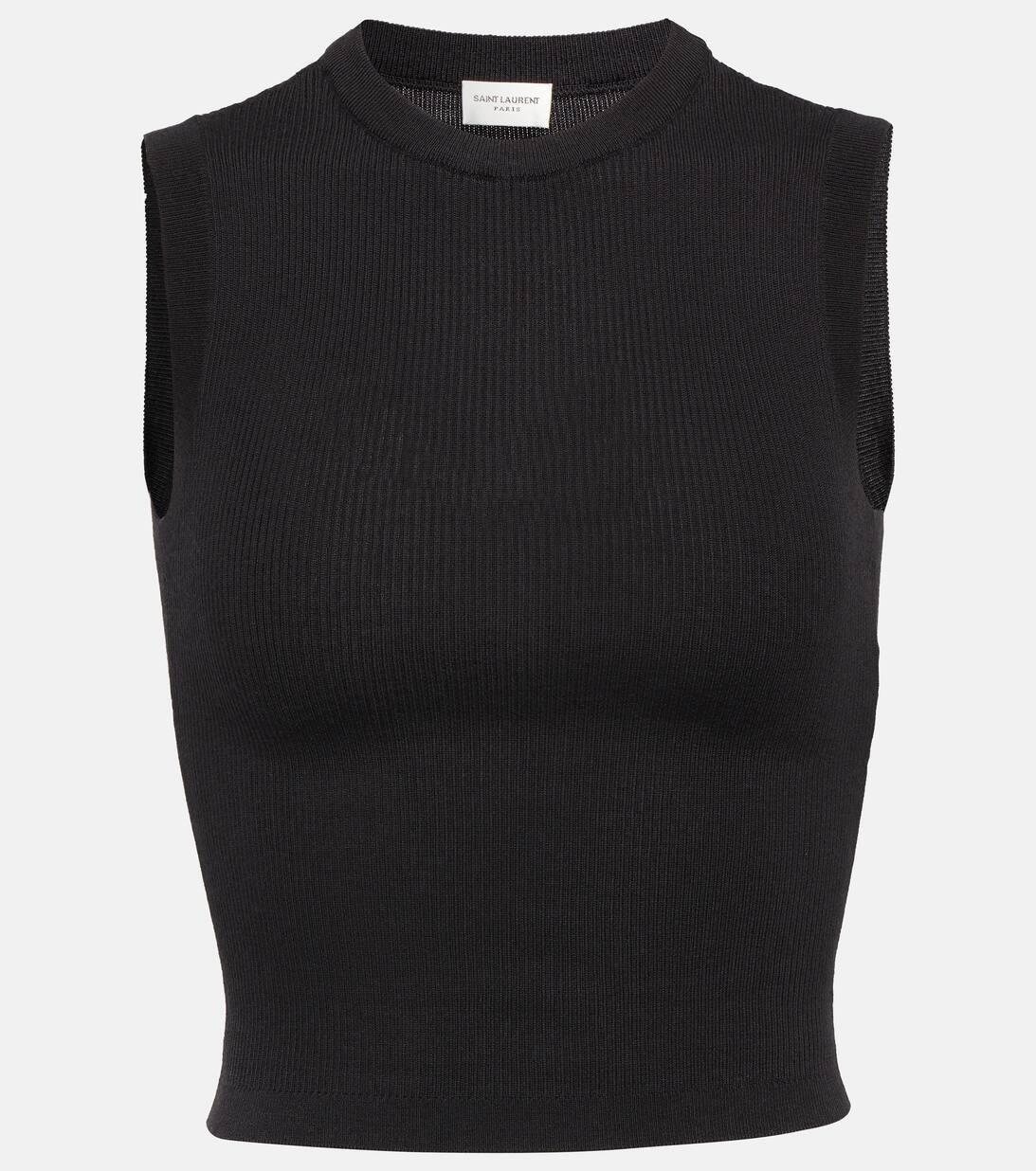 Wool, cashmere, and silk blend top | Mytheresa (US/CA)