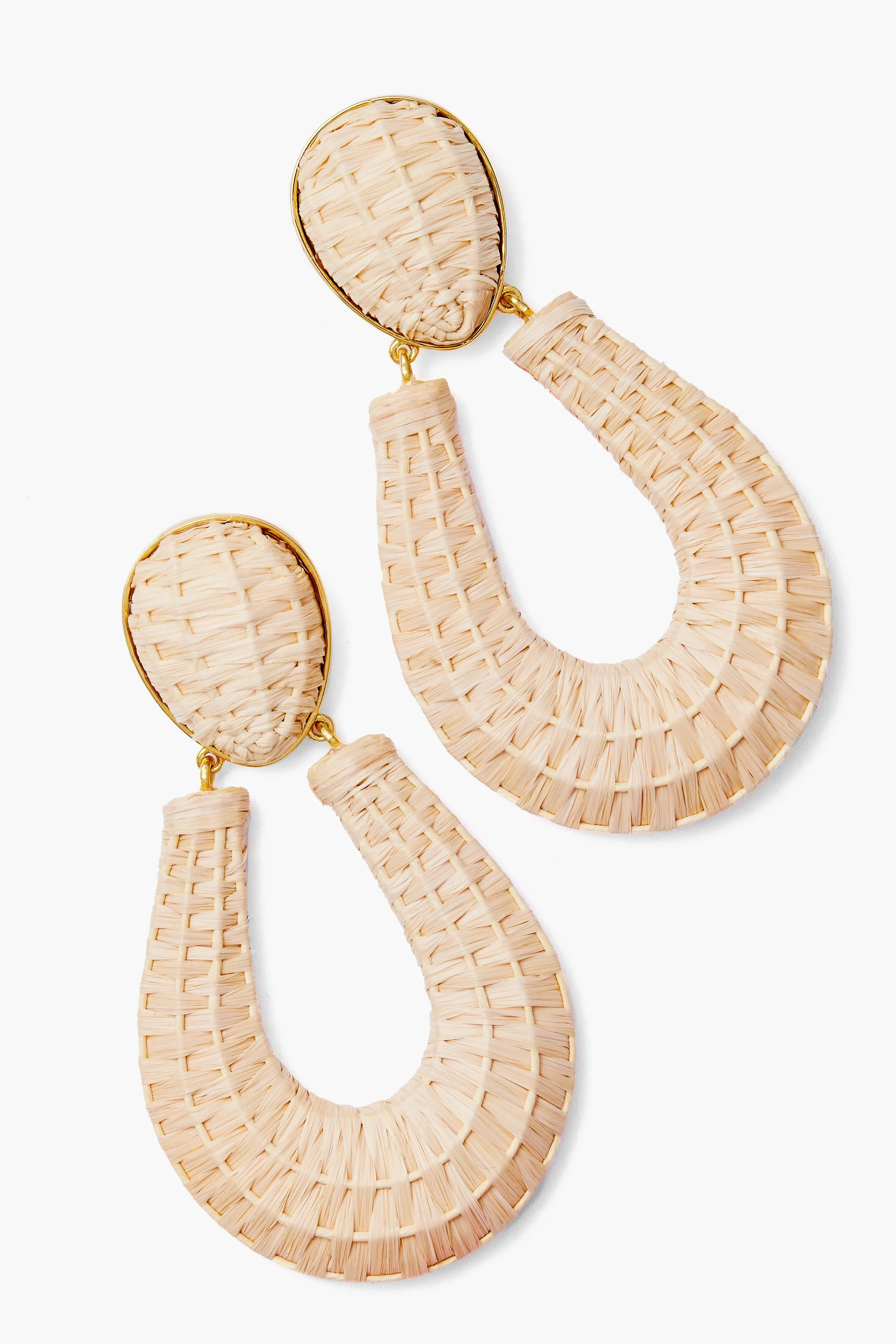 Raffia Indra Earrings | Tuckernuck (US)