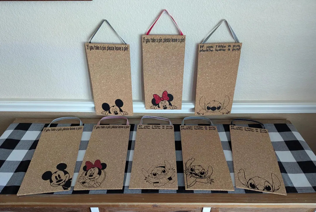 Disney Cruise Pin Trading Cork Board, Pin Trading Board | Etsy (US)