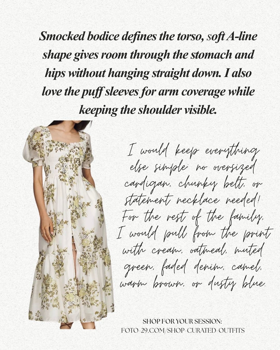 Gorgeous floral dress for family pictures. Photographer approved! 🤍

#LTKmomlife
