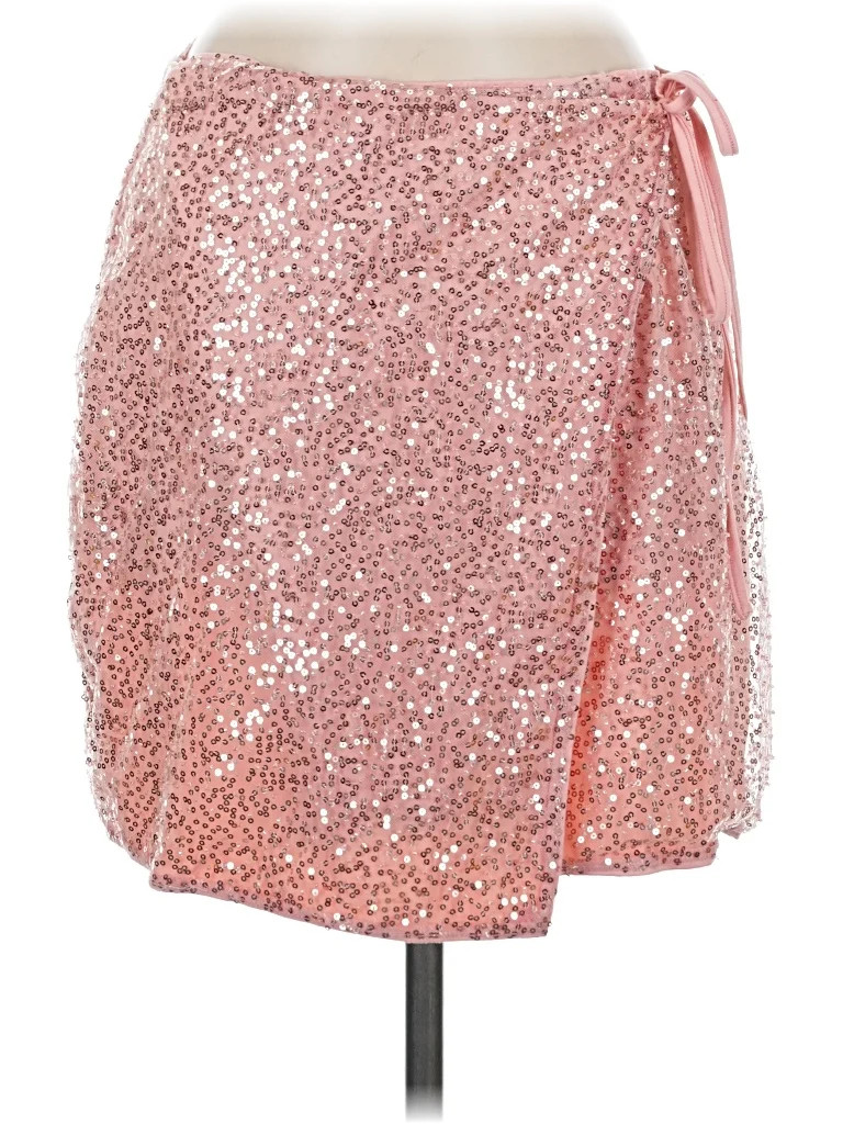 showpo 100% Polyester Pink Formal Skirt Size 6 - 58% off | ThredUp (US)