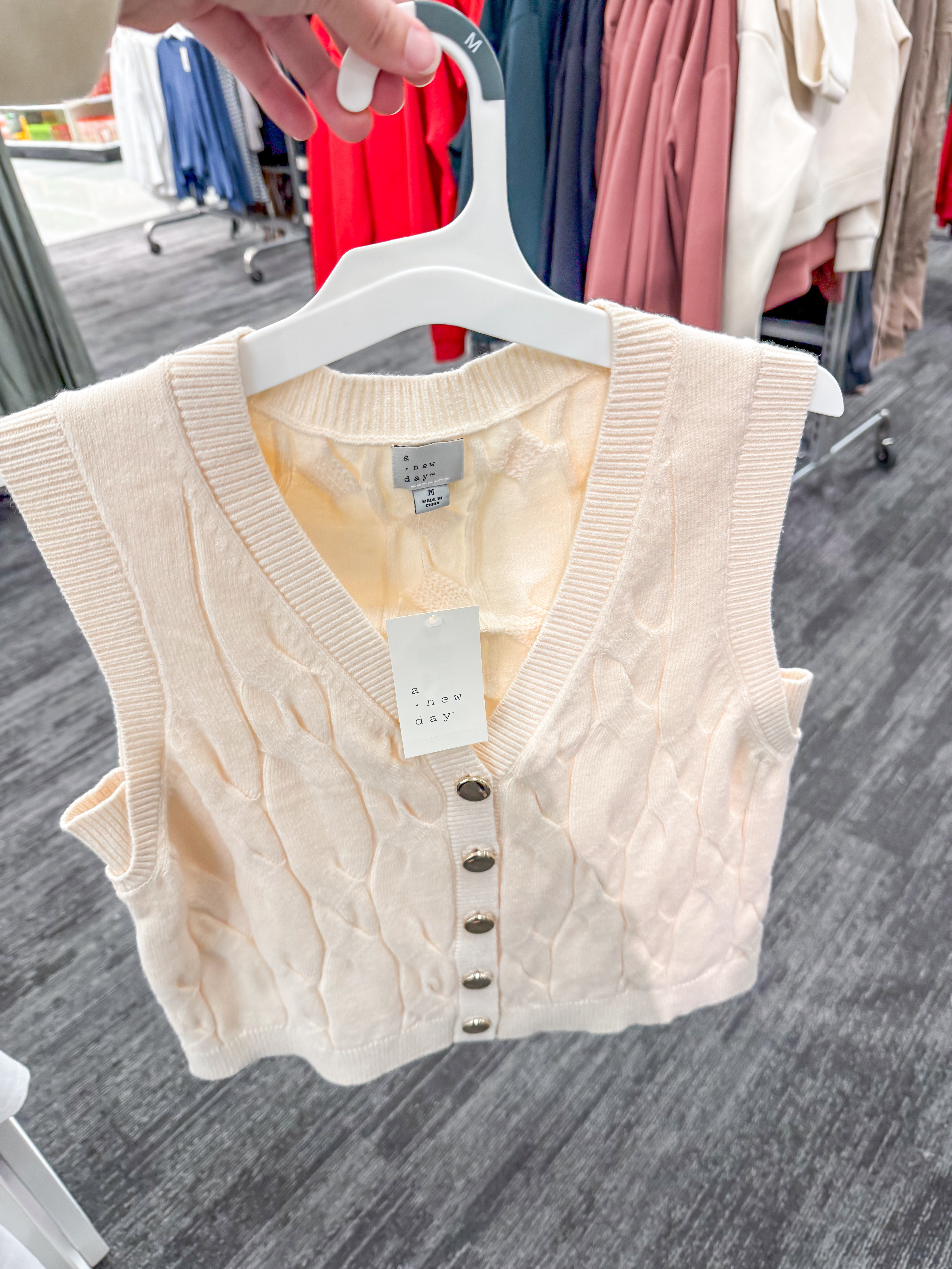Loving this cable, net cream vest or fall family photos! Even layer a long sleeve T-shirt underneath it or a turtleneck for cooler winter months.


#LTKWorkwear #LTKFindsUnder50 #LTKStyleTip