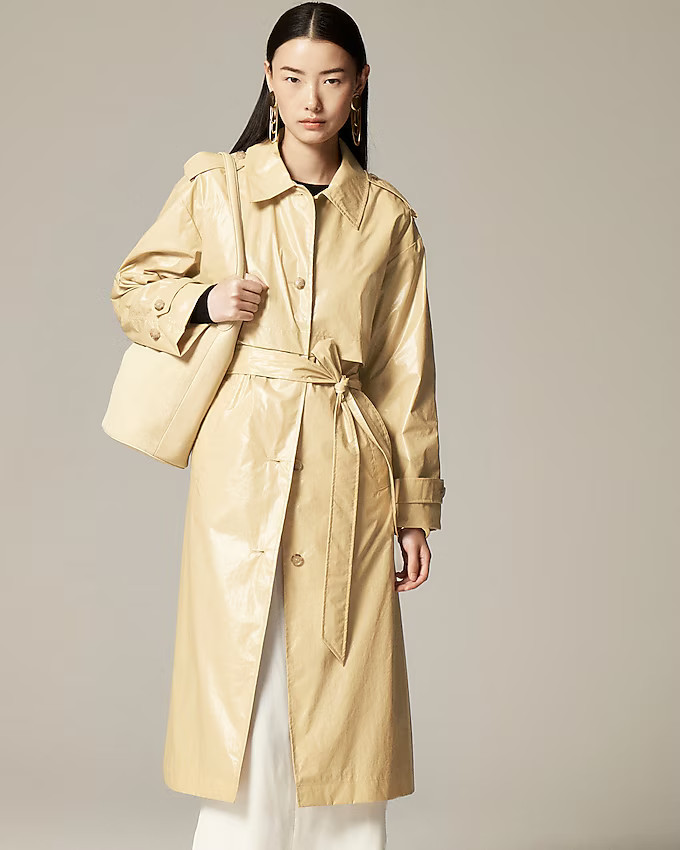 Rain-or-shine trench | J. Crew US