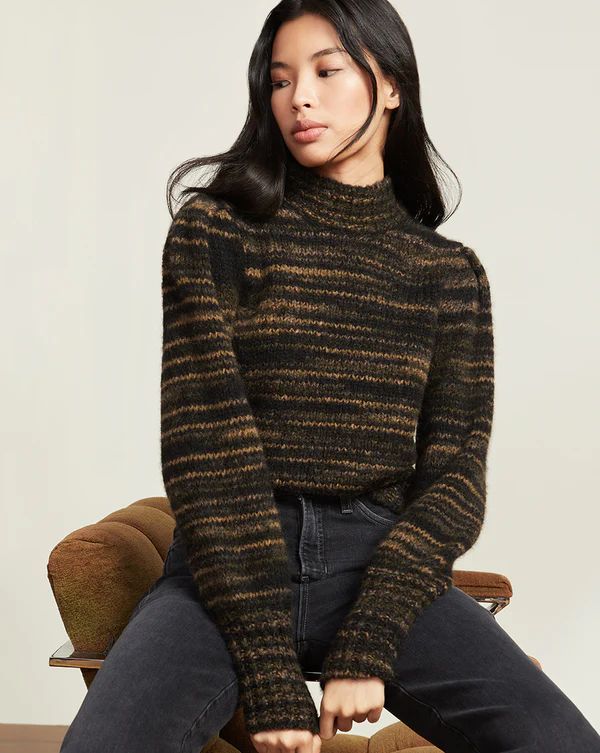 Alston Striped Sweater | Veronica Beard