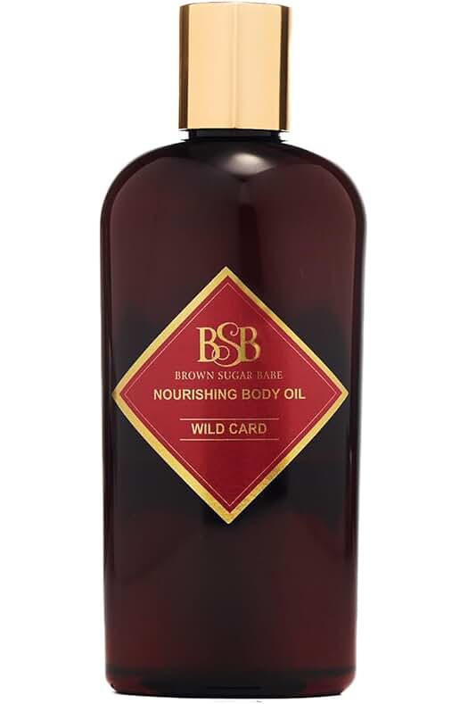 Brown Sugar Babe Wild Card Body Oil, Nourishing Oil for Women with Jasmine Perfume Oil and Cedar, Scented Skin Care, Paraben Free, Body-Oil Perfume, Phthalates Free, Made in USA | Amazon (US)